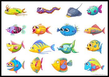 Sea Fish Number Counting 11