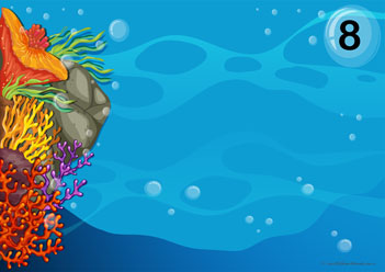 Sea Fish Number Counting 8