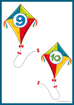 Kite And Cloud Number Matching 15