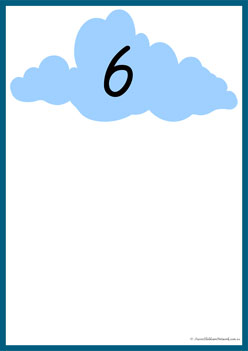 Kite And Cloud Number Matching 6