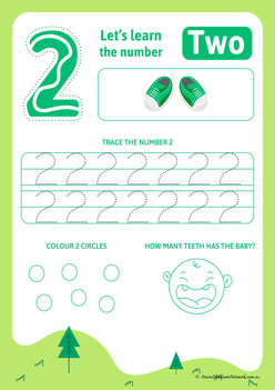 Lets Learn Number 2