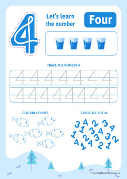 Lets Learn Number 4