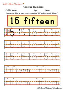preschool printables 15 fifteen