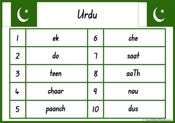 1 To 10 Urdu