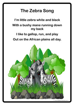 Zebra Song