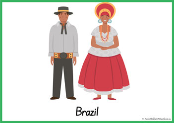 Costumes Around The World Posters - Aussie Childcare Network