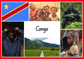 Country Posters Congo