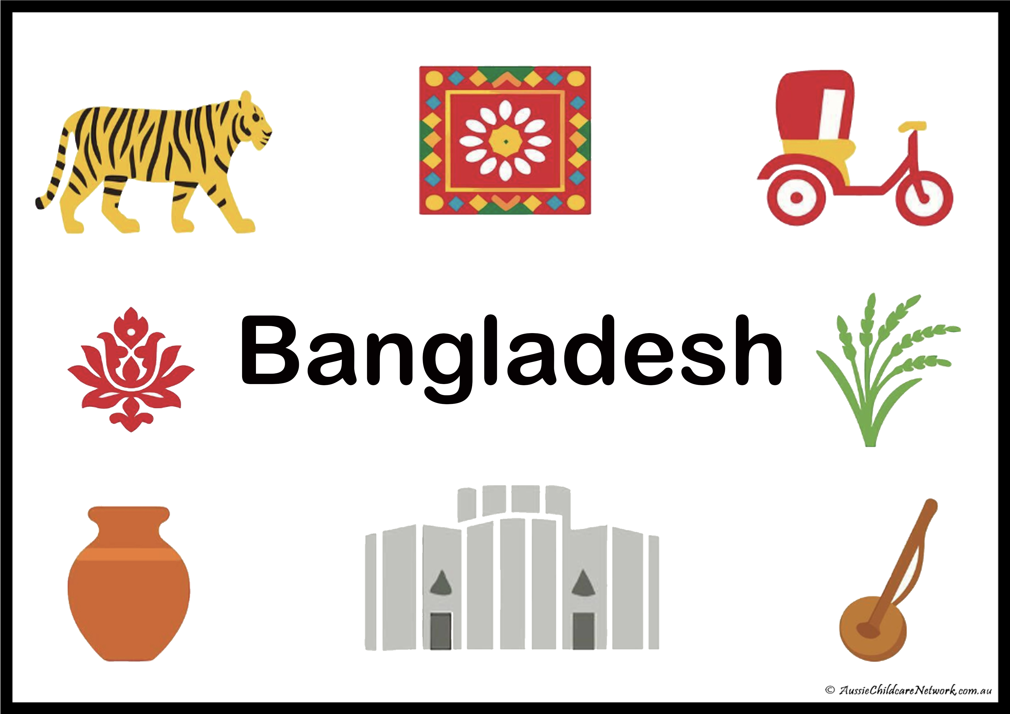 Countries Colouring Pages 22