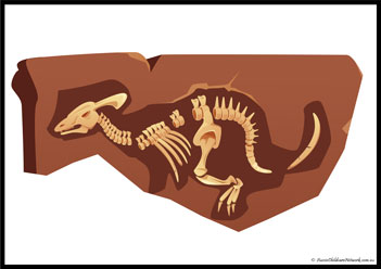 Dinosaur Fossil Poster 5