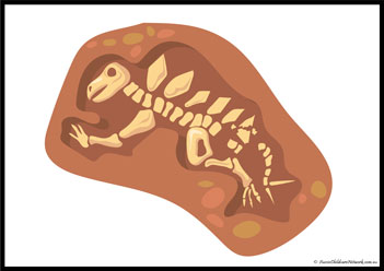 Dinosaur Fossil Poster 9