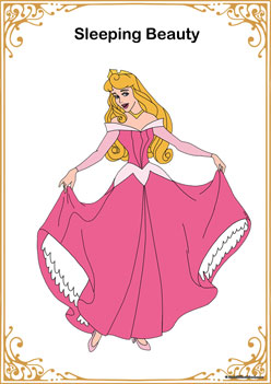 Sleeping Beauty display posters, fairytale theme posters, fairytale worksheets for children