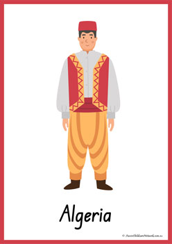 Men Folk Costumes From Different Countries 27