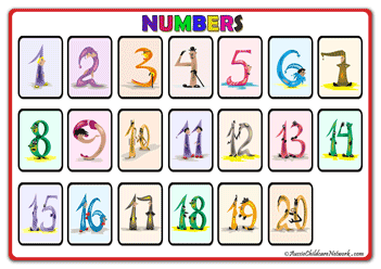 Numbers Classroom Displays