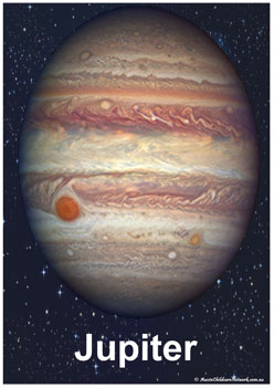 jupiter planet display posters solar system posters for childcare and teachers