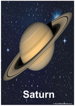 saturn planet display posters solar system posters for childcare and teachers