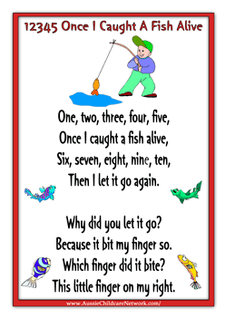 Rhymes Posters - Aussie Childcare Network