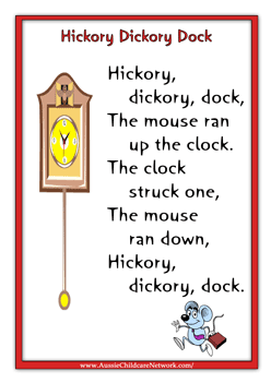 Hickory Dickory Dock