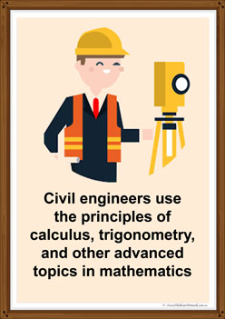 Civil Engineer poster for children