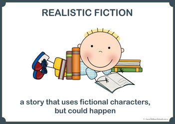 Story Genre Posters Informational 8, realistic fiction posters