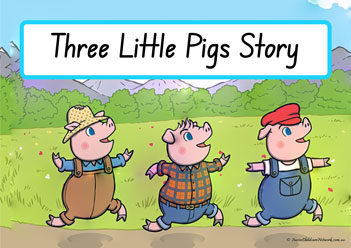 Three Little Pigs Story 1