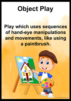 Types Of Play Posters 13, object play poster display