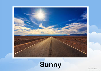 Types Of Weather Sunny, charts for weather