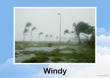 Types Of Weather Windy, learning about weather