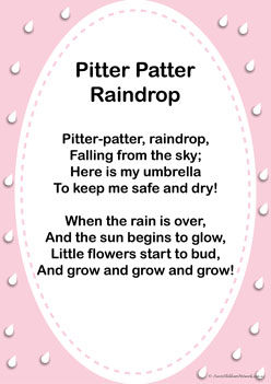 Weather Songs for kindergarten