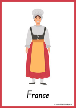 Women Folk Costumes From Different Countries 17