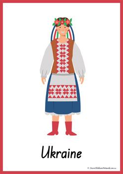 Women Folk Costumes From Different Countries 22