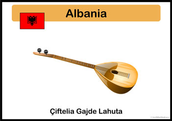 World Instruments Posters Albania