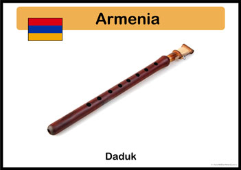 World Instruments Posters Armenia