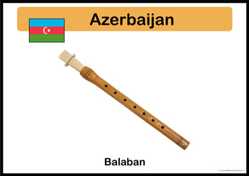 World Instruments Posters Azerbaijan