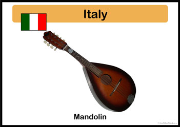 World Instruments Posters Italy