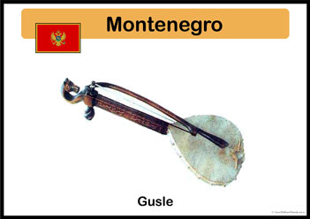 World Instruments Posters Montenegro