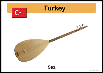 World Instruments Posters Turkey
