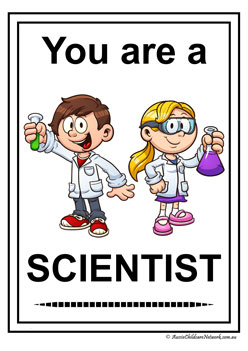 Scientist Poster Display 