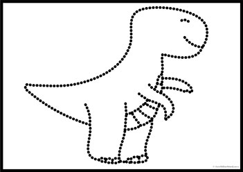 Dinosaur Tracing 11