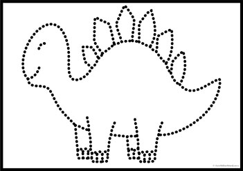 Dinosaur Tracing 12