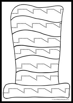 Dr Seuss Tracing Lines 10
