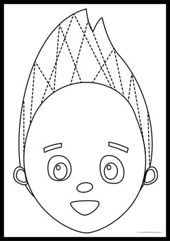 Hairstyle Pattern Tracing 3, patterns tracing skills