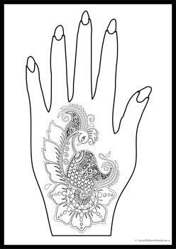 Mehendi Tracing Set3, cute henna