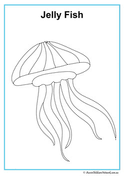Ocean Tracing Jellyfish