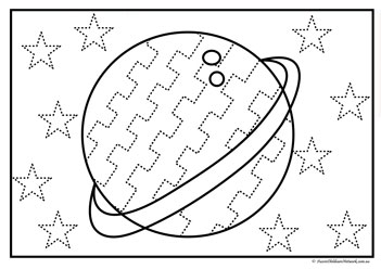 Aplanet tracing lines worksheets space theme prewriting worksheets for preschool
