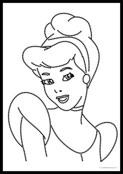 Princess Dot Tracing 2, tracing dots for children
