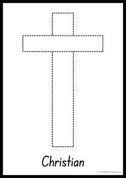 Religions Symbol Tracing Pages 7