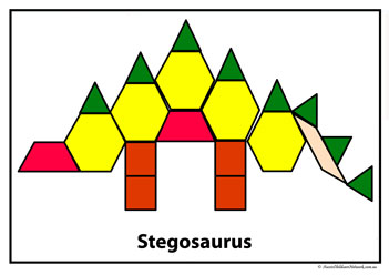 Dinosaur Pattern Stegosaurus