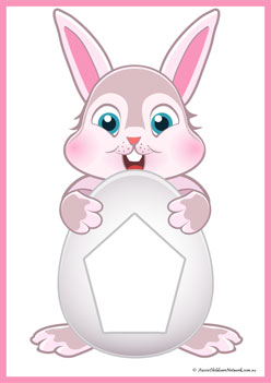 Easter Bunny Shape Matching 6