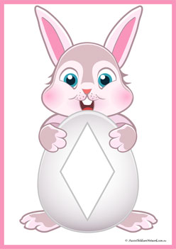 Easter Bunny Shape Matching 8