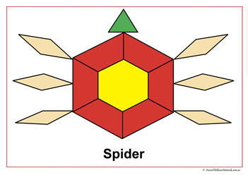 Pattern Block Spider